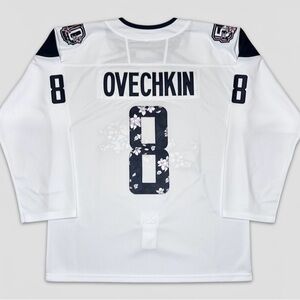 Alex Ovechkin Washington Capitals Custom Cherry Blossom Jersey - Men’s Large
